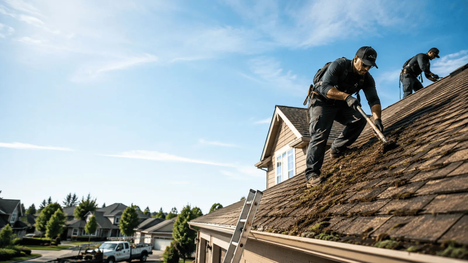 Roof Moss Removal in Lewiston, NY near me